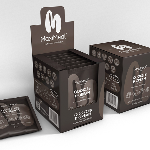 COOKIES & CREAM FLAVOURED SACHET BOX