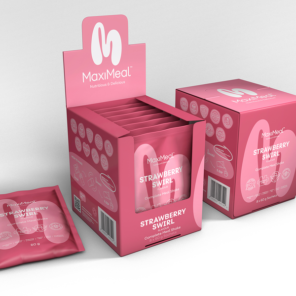 STRAWBERRY SWIRL FLAVOURED SACHET BOX